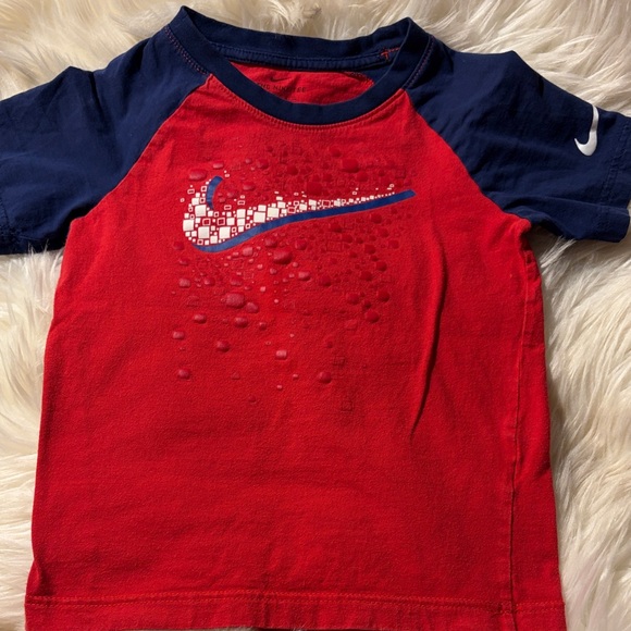 Nike Other - Nike Kids Red and Navy Short Sleeve Tee